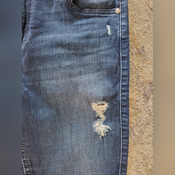 7 for All Mankind Ankle Gwenevere Jeans, Size 30 - Picture 6 of 7